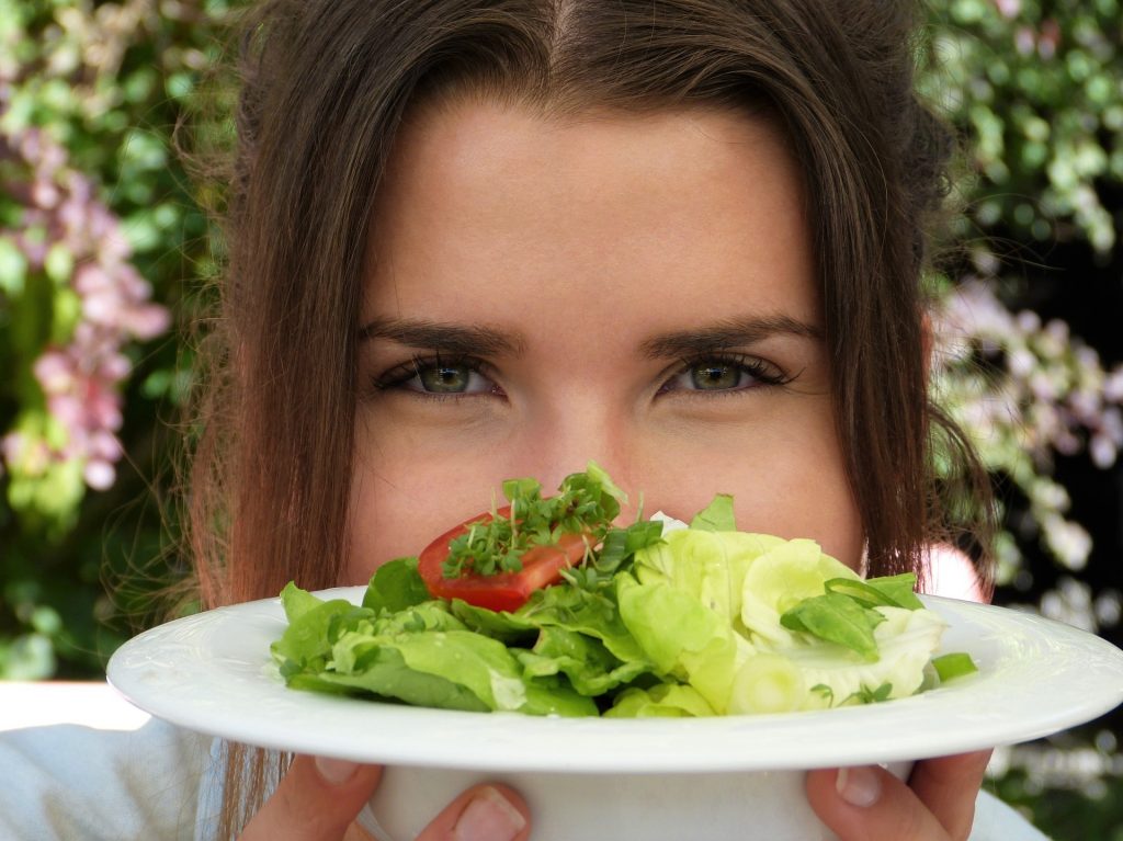Salad Plate Girl